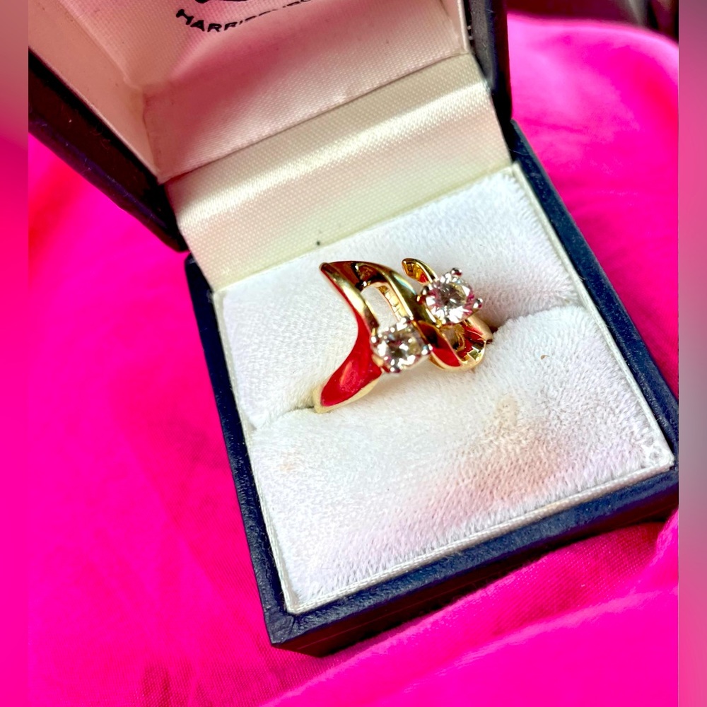 14 k diamond ring